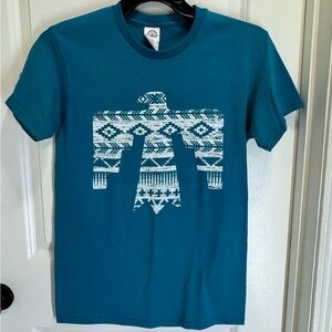 Teal Graphic Tee